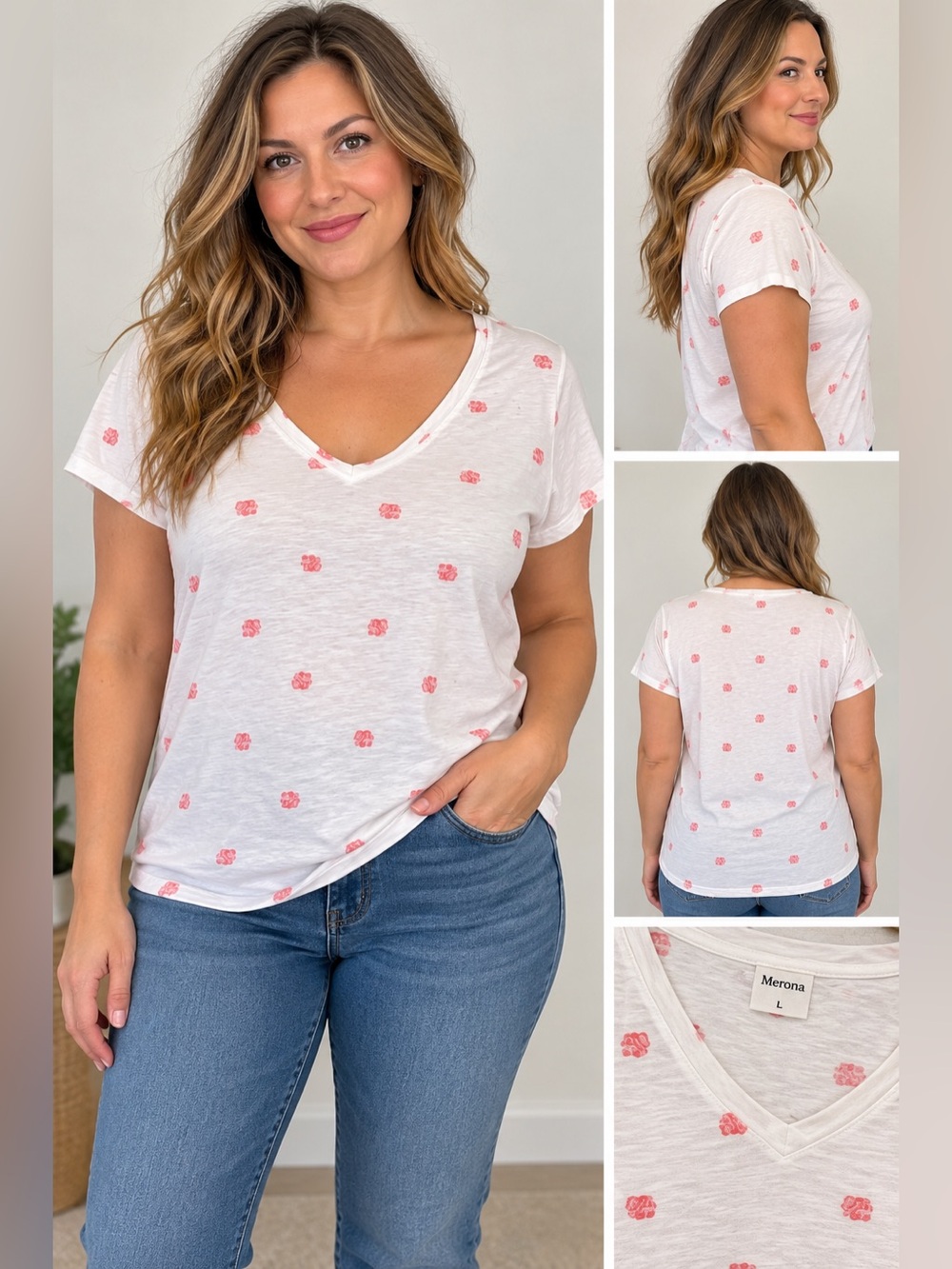 Women's Merona Tee Large
